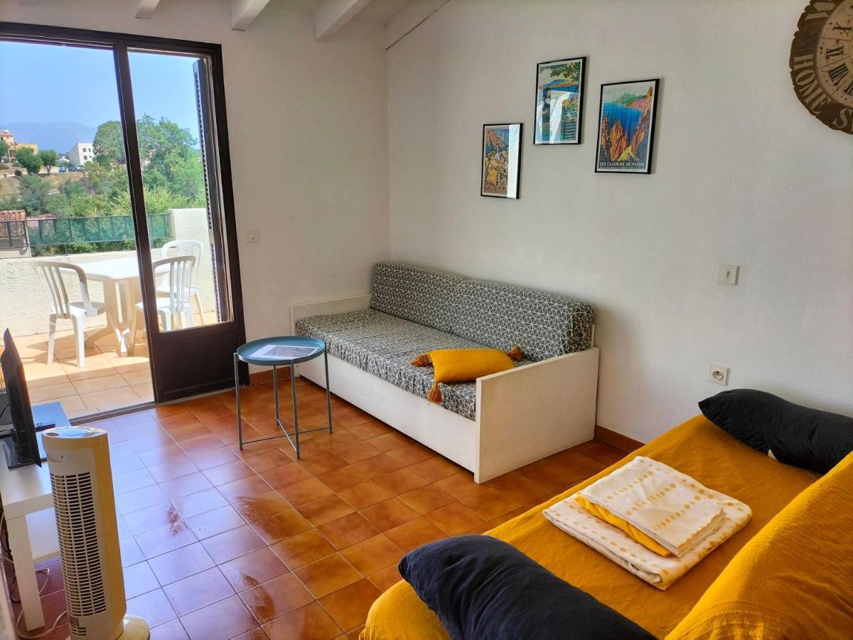 Studio Vue Mer A Porticcio Proche Aeroport Ajaccio Екстериор снимка