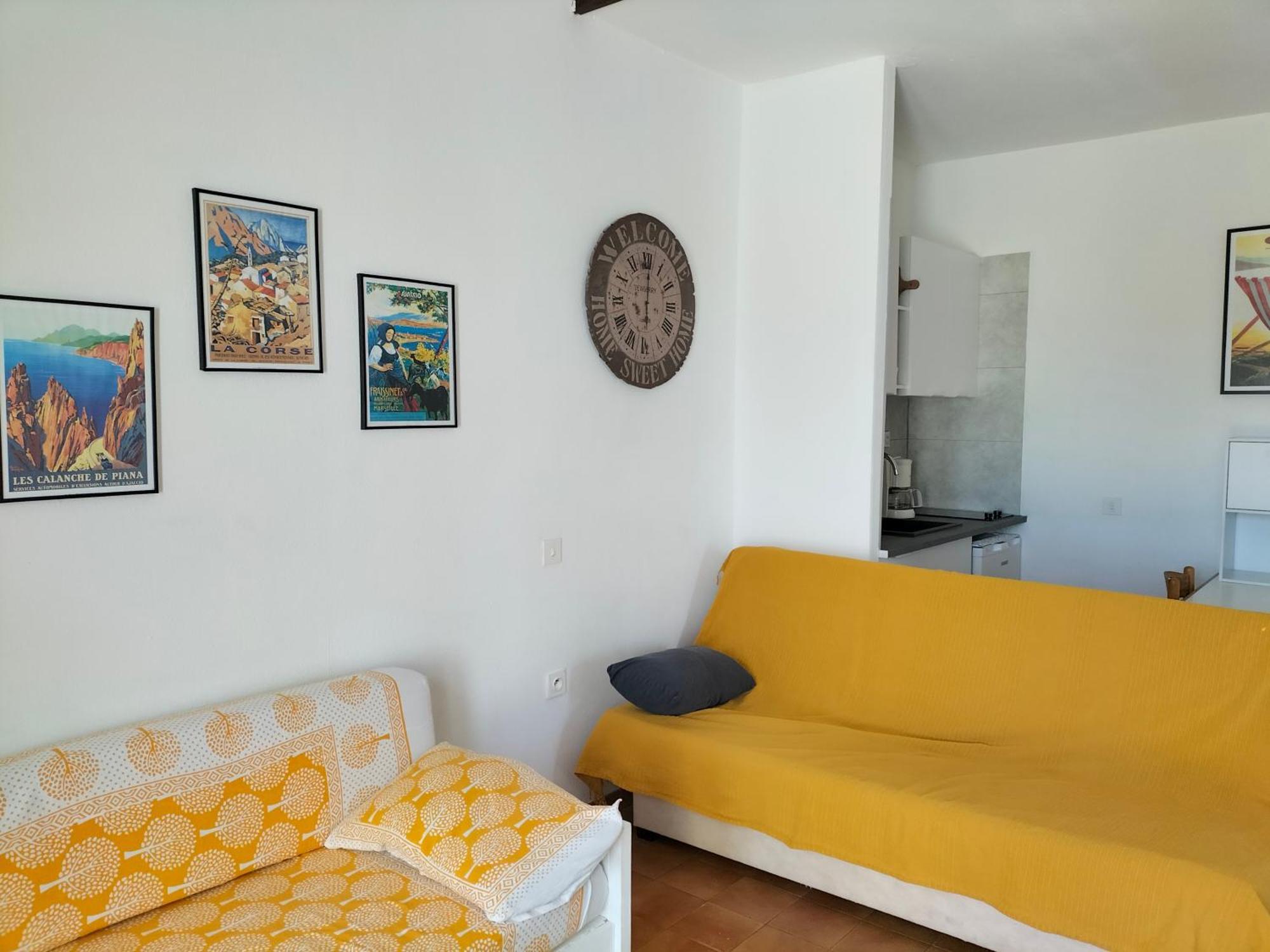 Studio Vue Mer A Porticcio Proche Aeroport Ajaccio Екстериор снимка